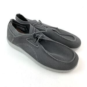 ITAZERO Men's US 15 EU 49 UK 14 Grey Mesh Slip-On Casual Loafers Shoes